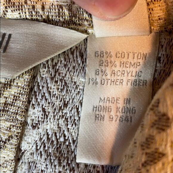 J. Jill Tree Branches Button Up Blazer Jacket ST T - Picture 8 of 9